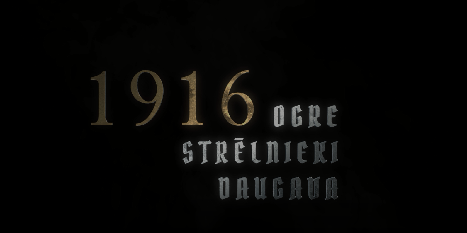 Top dokumentāla īsfilma 1916. Ogre. Strēlnieki. Daugava.