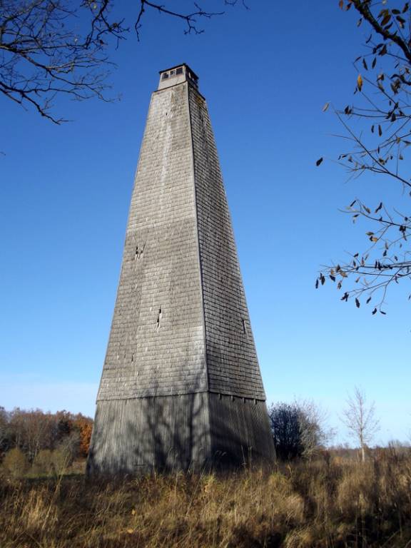 Vērenes ugunsnovērošanas tornis – unikāla būve Ogres novadā