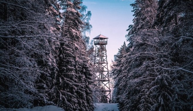 Fotogrāfijas no dabas parka "Ogres Zilie kalni"