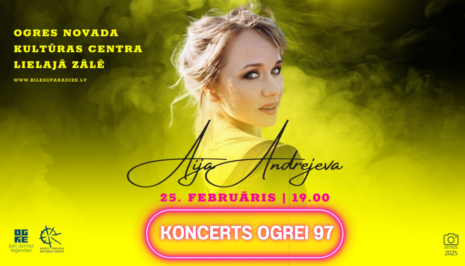 AIJA ANDREJEVA | Koncerts OGREI 97 Ogrē