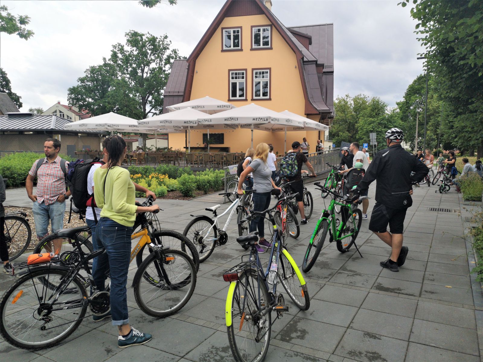 Aizvadīts piektais Džeza velobrauciens uz Džeza mūzikas vakaru Ciemupē.