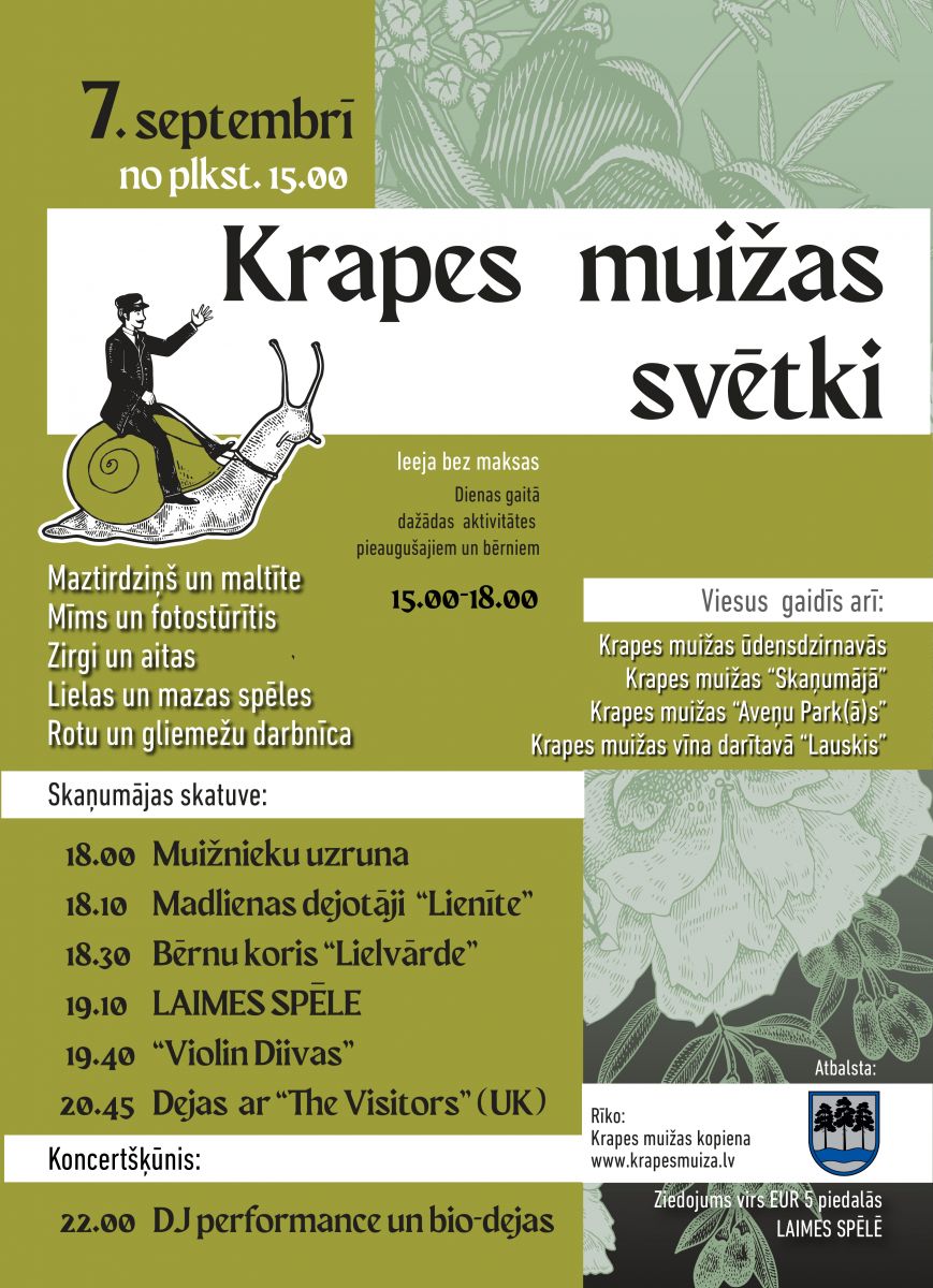 Krapes muižas svētki 2024