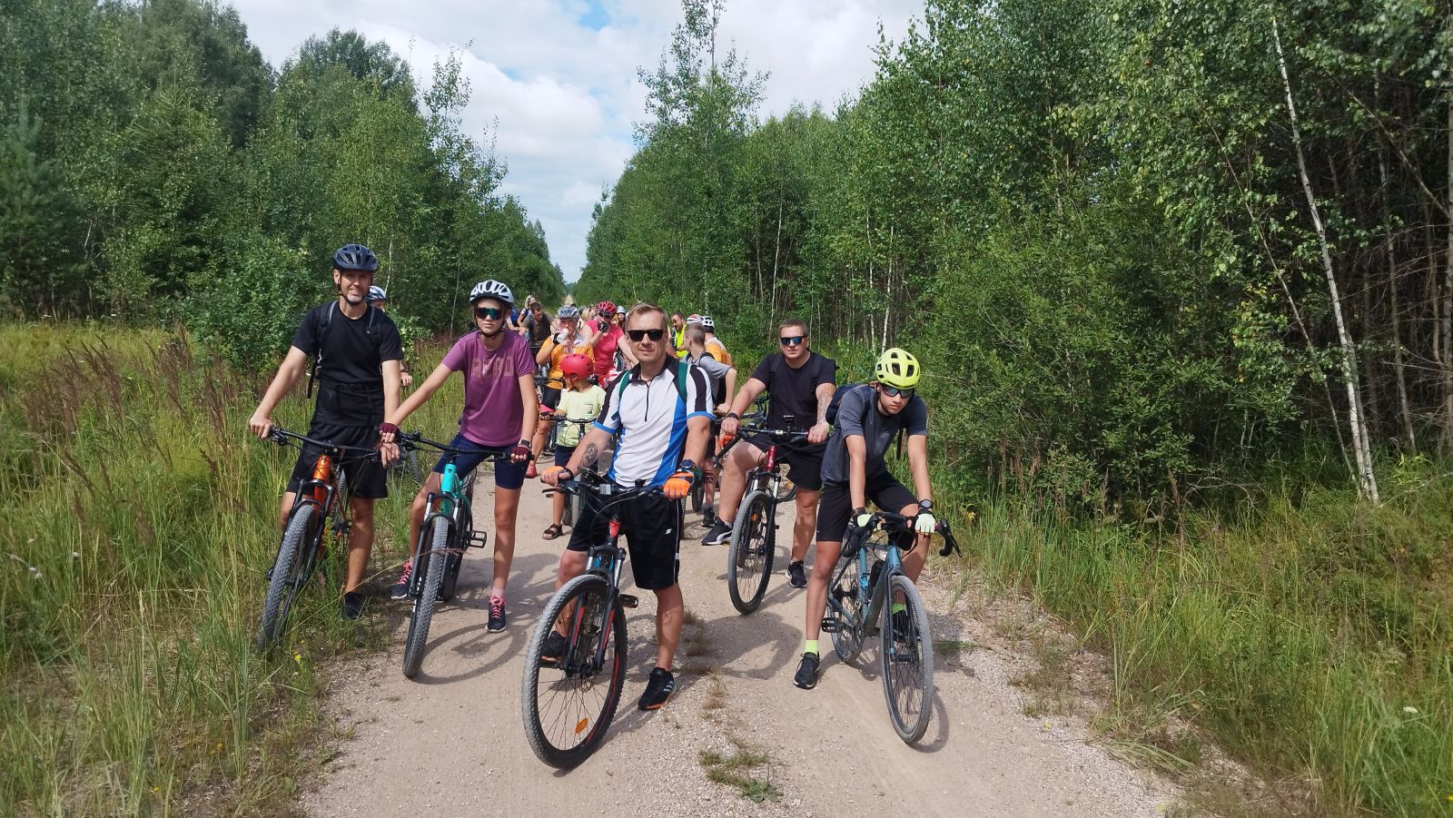 Velobrauciens pa Suntažu apkārtni