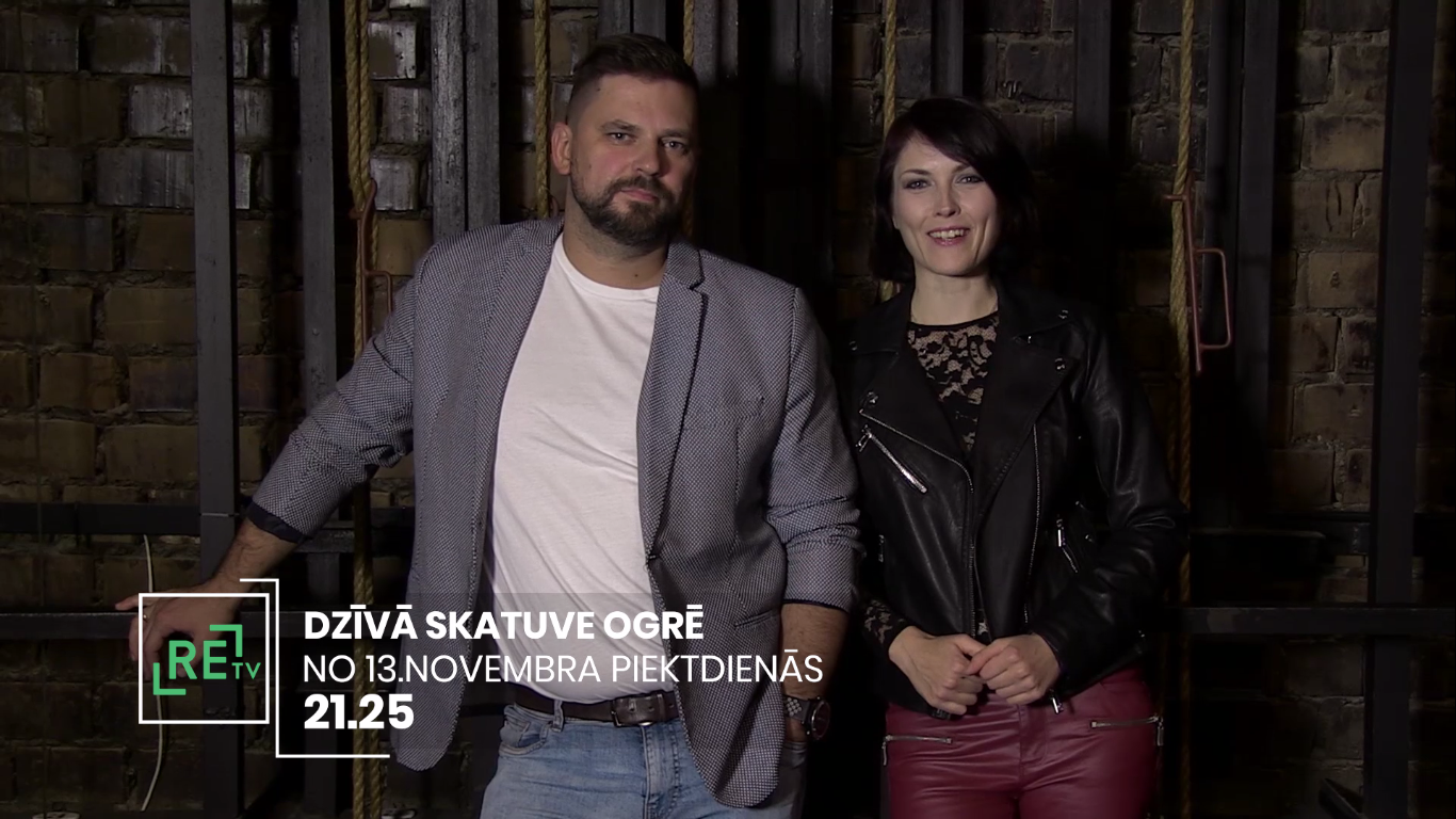 Dzīvā skatuve Ogrē - TV raidījuma vadītāji