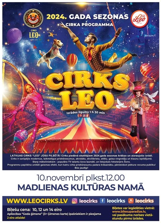 Cirks LEO Madlienā