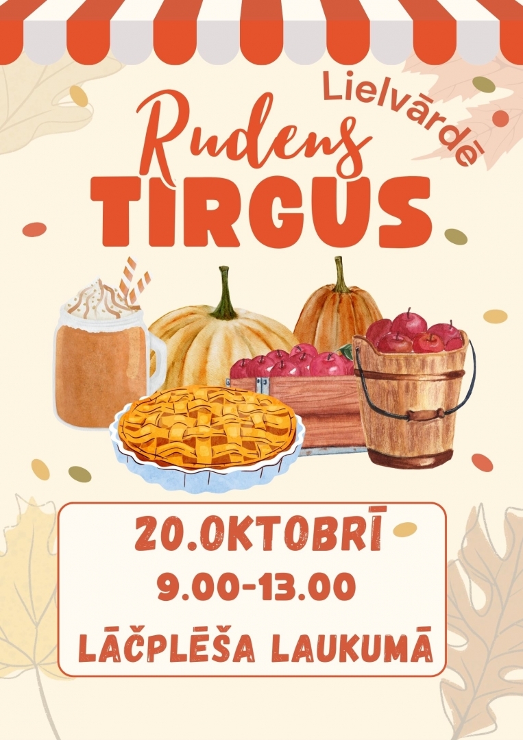 Rudens tirgus Lielvārdē