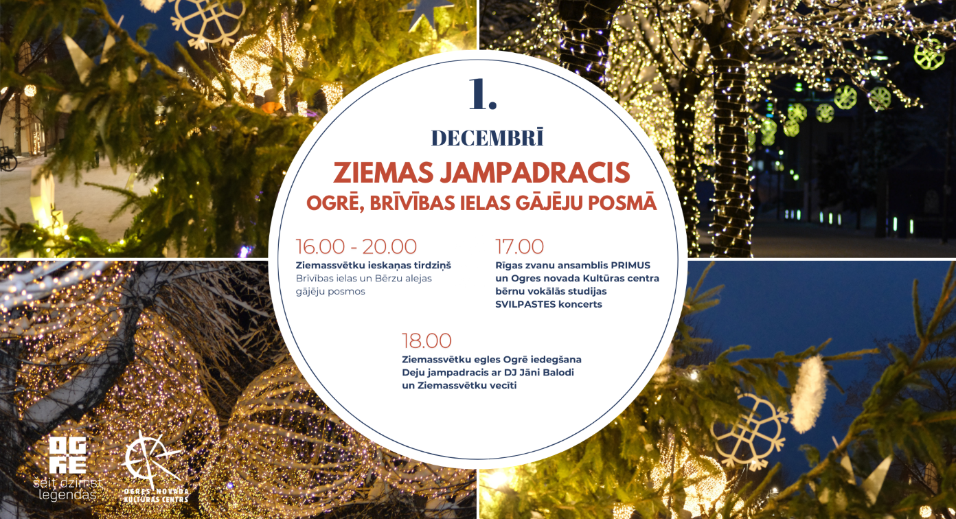 ZIEMAS JAMPADRACIS Ogrē